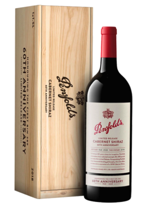 (image for) Penfolds 60TH ANNIVERSARY Bin Cabernet Shiraz 2018 - WAS: $200++